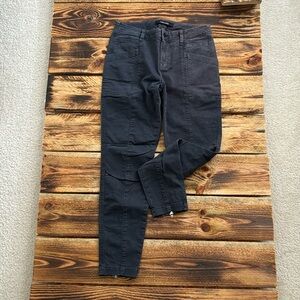 J Brand Byrnes slim zipper in Chrome size 26